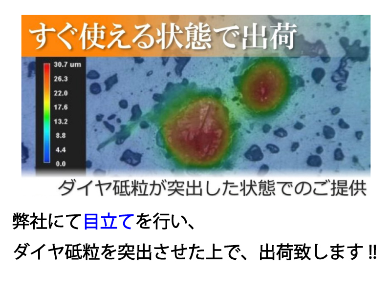 修正キャリア　パッドコンディショナー　ダイヤの目立て